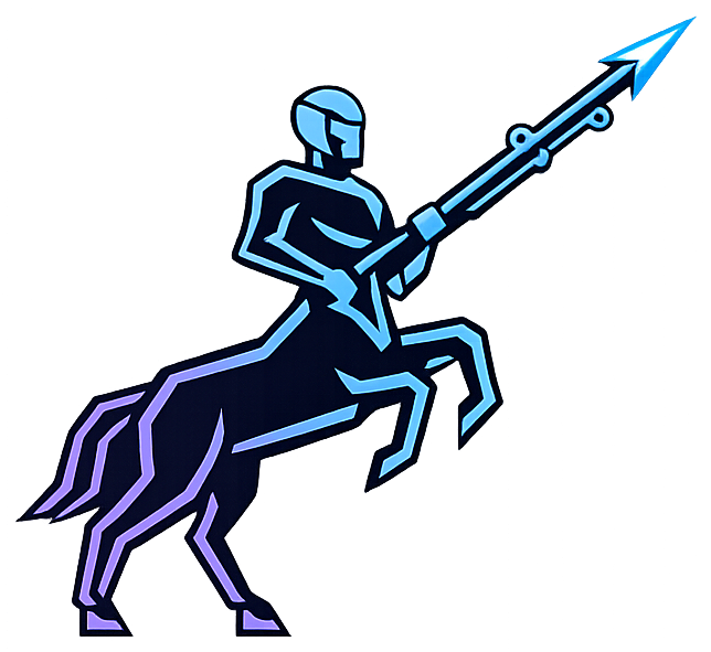 Centauro Labs — centauro robótico com lança
